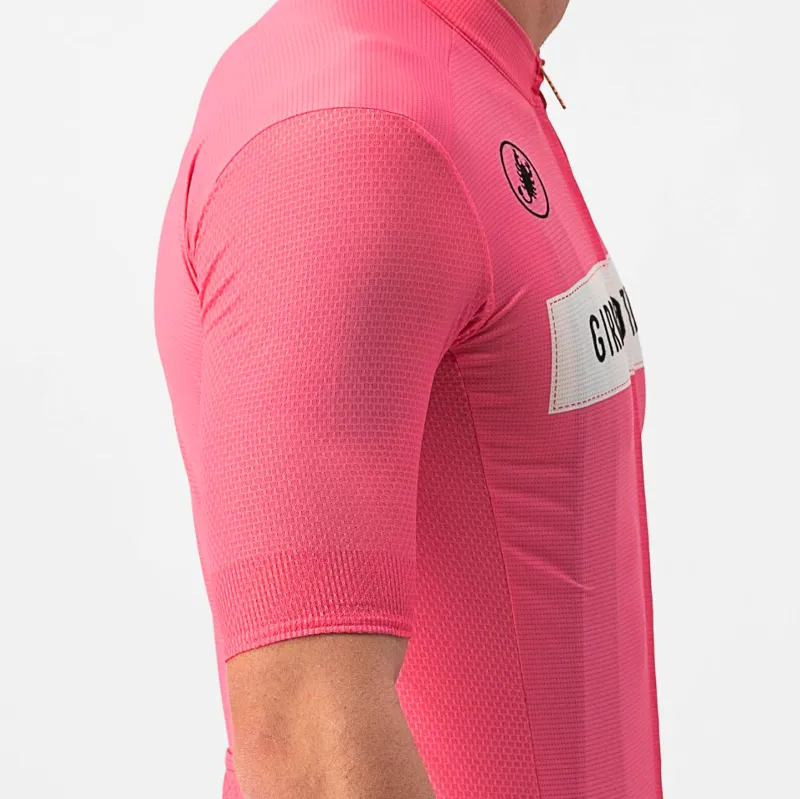 Castelli Giro d'Italia Fuori Short Sleeve Jersey in Rosa Giro-3